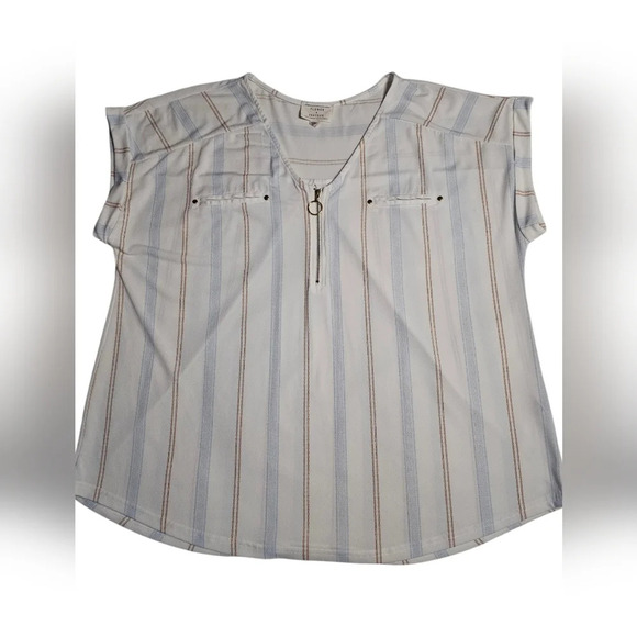 Flower & Feather Blouse 2XL - Picture 1 of 5